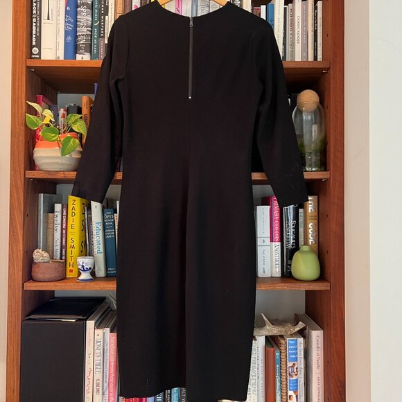 VINCE Black Midi Dress - Picture 6 of 6